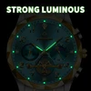 PENGAGAR Luxury Man Wristwatch Chronograph Waterproof Luminous Men Watch Stainless Steel High Quality Sport Men's Quartz Watches 4