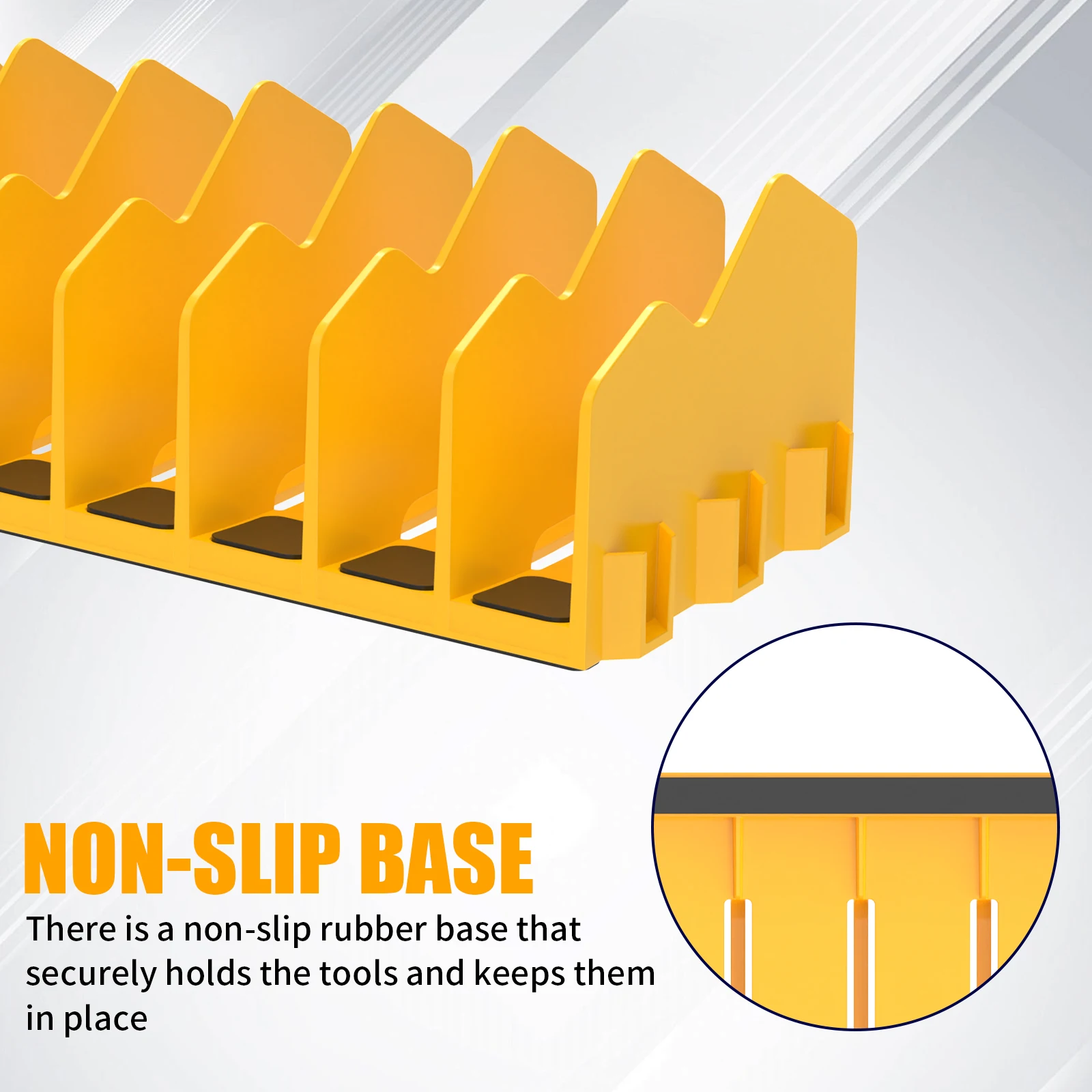 Plier Organizer Rack 10 Slots Pliers Cutters Organizer Rack Extendable Design Easy Storage Space-Saving Tools Storage