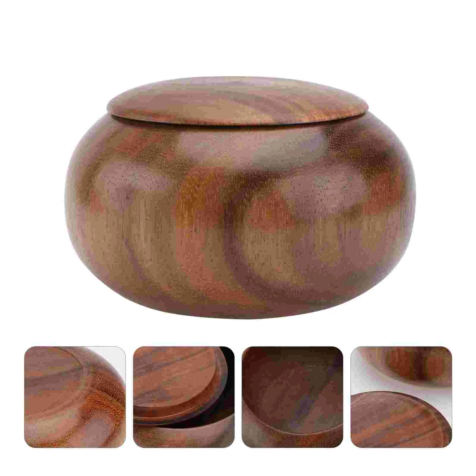 

Деревянная шахматная баночка с крышками, Weiqi