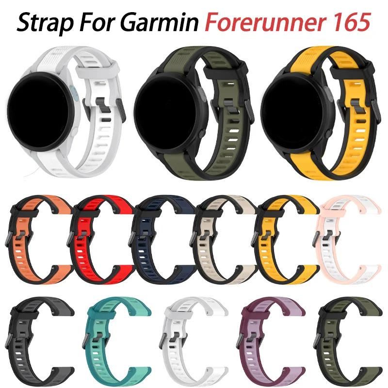 20mm Quick Release Silicone Watchband Bracelet