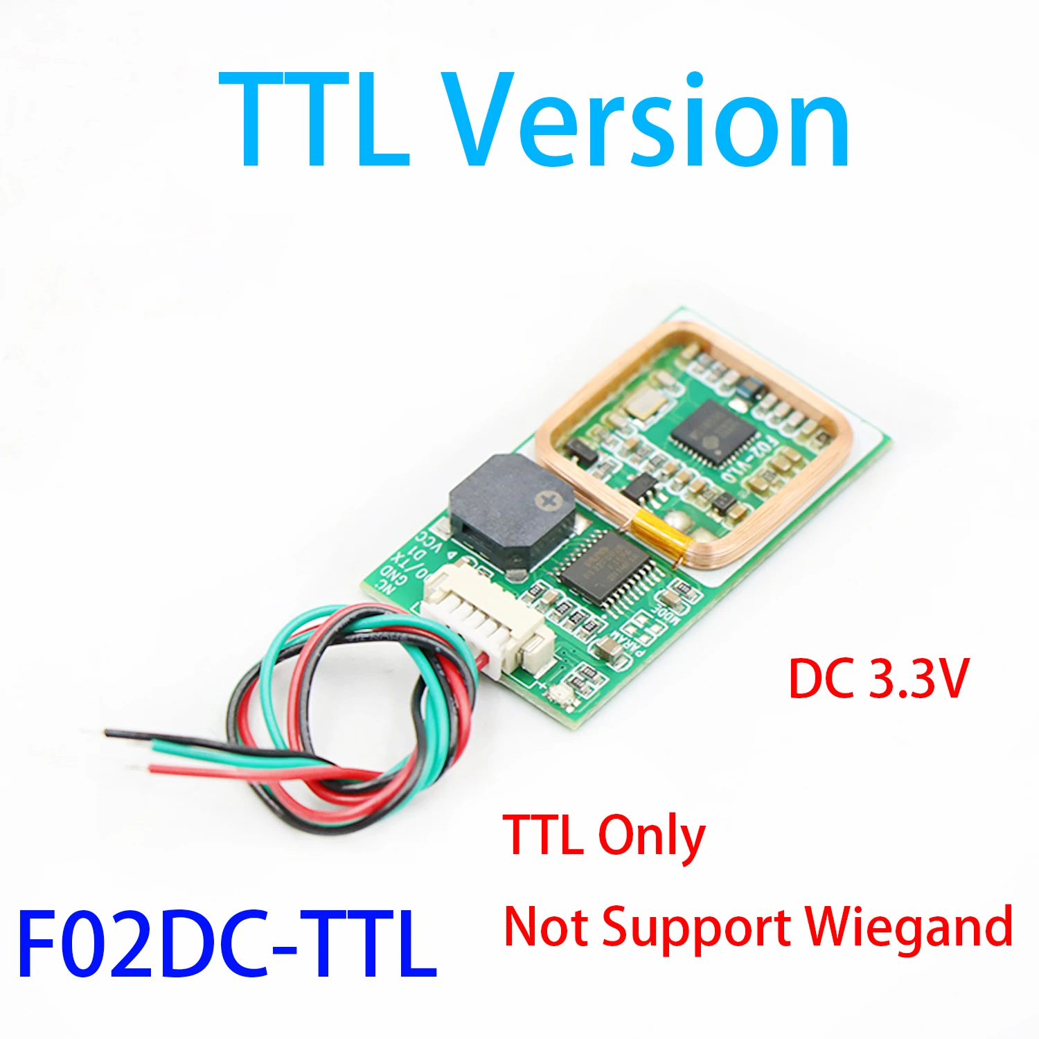 NFC RFID Module S50 13.56Mhz+125Khz Wiegand or UART TTL Output Access Control S