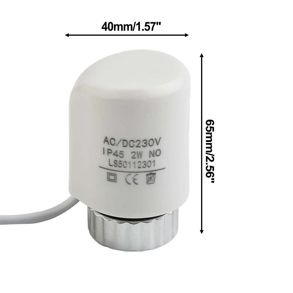 

Practical Premium Thermal actuator Head 230V 2W Controller Electric For Underfloor Manifold Retardant PC System Valve