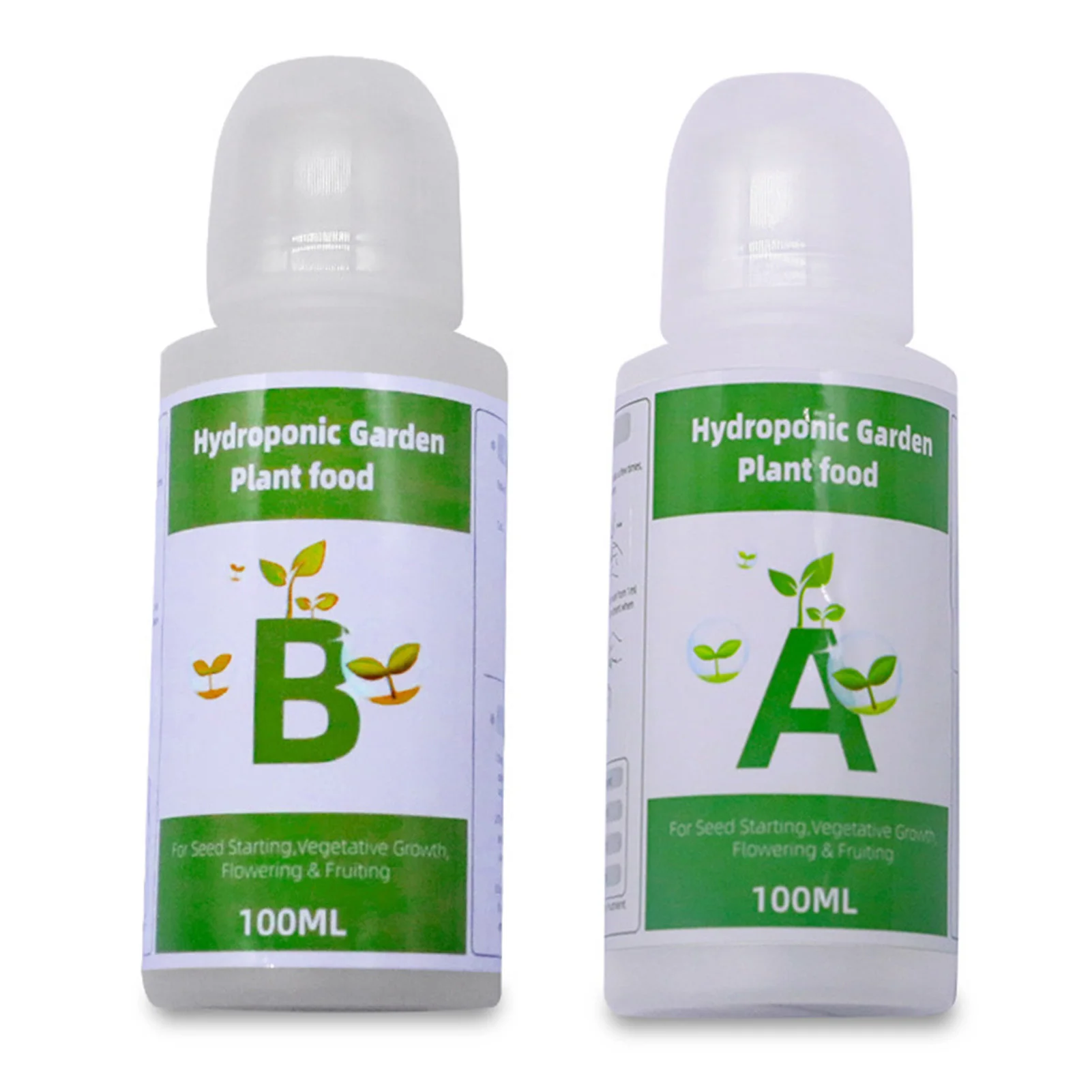 

General Hydroponics Nutrients A and B for Plant Flower Vegetable Fruit Hydroponic Plant Grass Nutrients Garden Fertilizer Supply