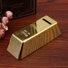 Gold Bullion Bar Coin Bank Simulation Plastic Piggy Bank Creative Novelty Small Size Portable for Kids Children Birthday Gifts 1