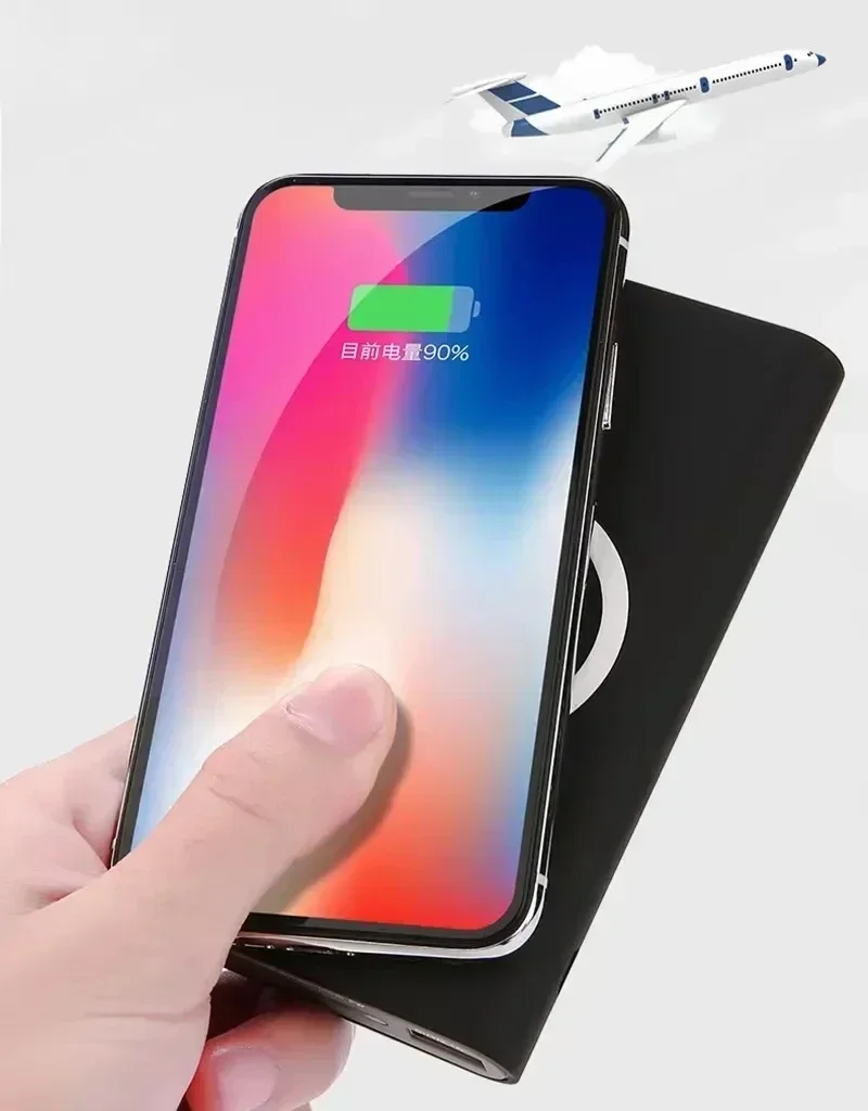 20000mAh Power Bank Wireless Portable Charging 2 USB Phone ExternalBattery ChargerPoverbankfor Iphone and Android+Free Shipping 3 S37a8f75323064964a62fd8be5818888cW