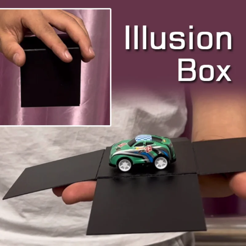 Illusion Box Object Appear From Magic Box Stage Magic Tricks Gimmick Illusions Magician Close Up Magic Props Producing Vanishing magic streamer lightning clip magic tircks item flashing clip out of object painting close up actual combat magic props