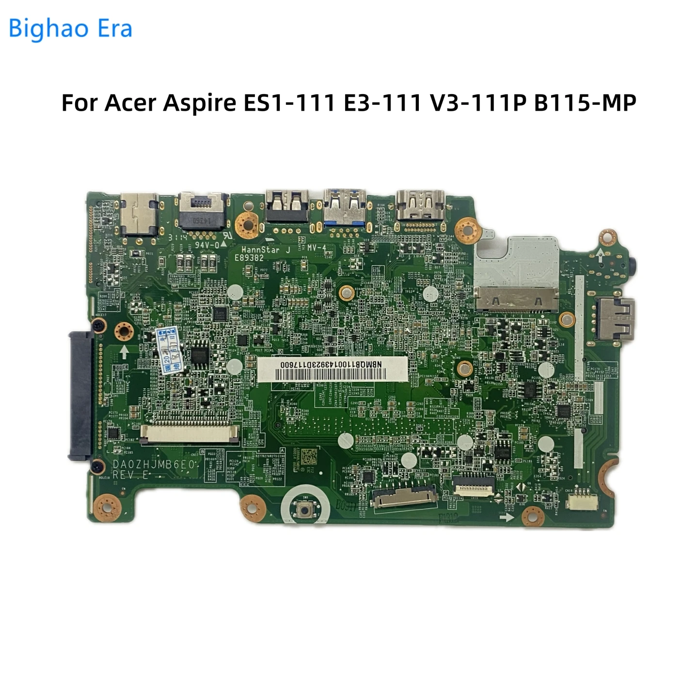 Placa-mãe Portátil para Acer Aspire B115-mp Es1111 E3-111 V3-111p Da0zhjmb6f0 Da0zhjmb6e0 N2840 N2930 N3540 Cpu 100 Trabalho - Imagem 3