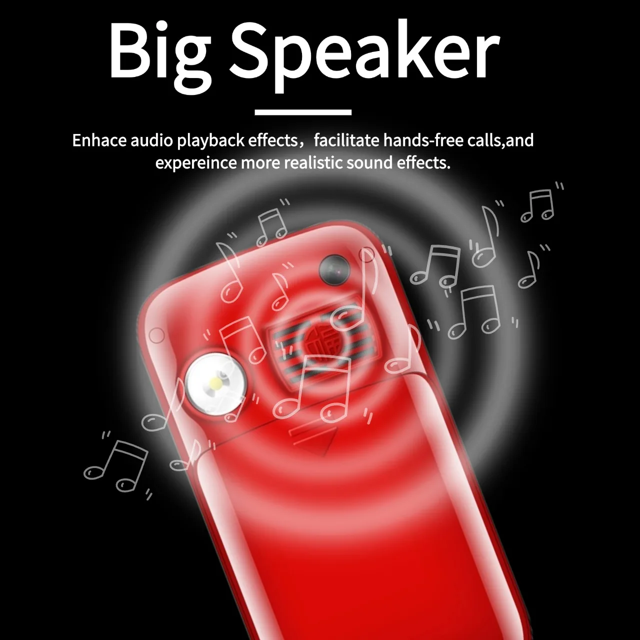 Dual Display Senior Cellphone Two SIM Large Push Keypad Speed Dial Torch FM Push Button SOS Button Elderly Cover Mobile Phone 6