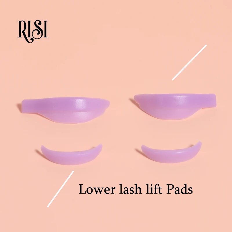 RISI Atacado Lash Perming Lift Ferramenta Silicone Lash Lift Pads Com Menor  Lash Lash Silicone Eye Pad Reutilizável Lash Lift Shields - AliExpress