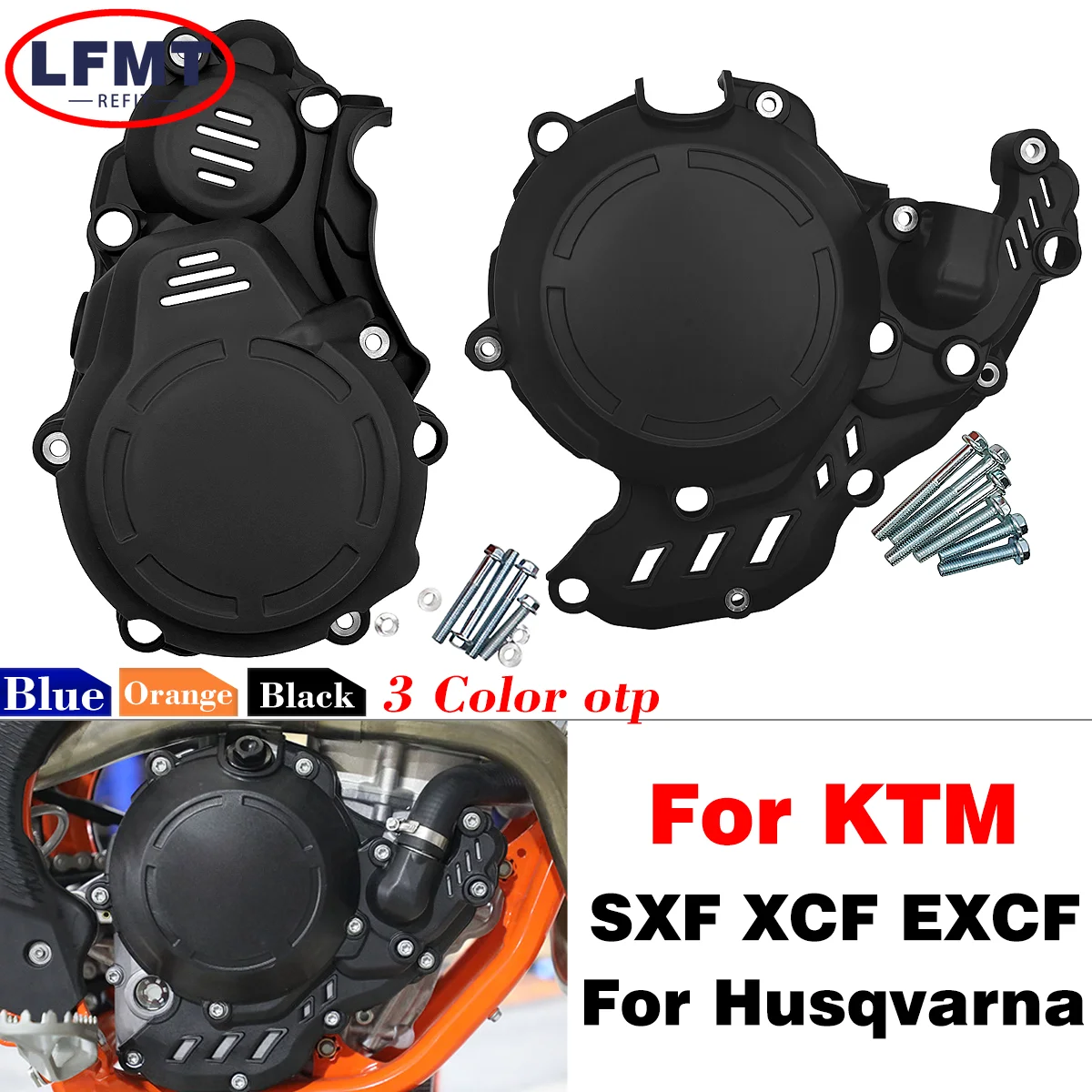 

Ignition Clutch Cover Guard Protector For KTM EXCF SXF XCF XCFW 250 350 FREERIDE 4T EXC-F SX-F XC-F XCF-W For Husqvarna FC FE FX