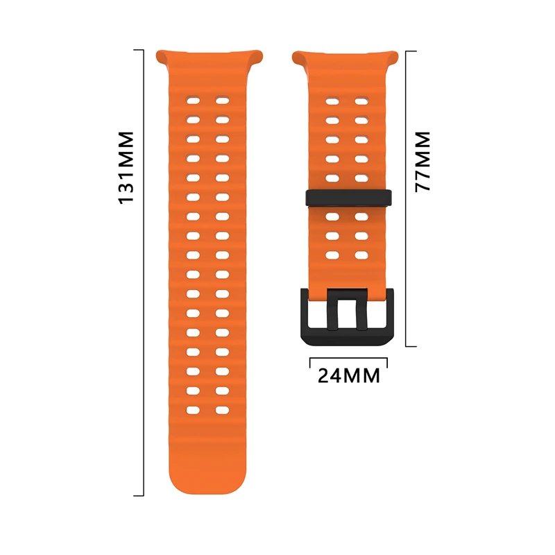 Premium Ultra Soft Silicone Watchband Bracelet