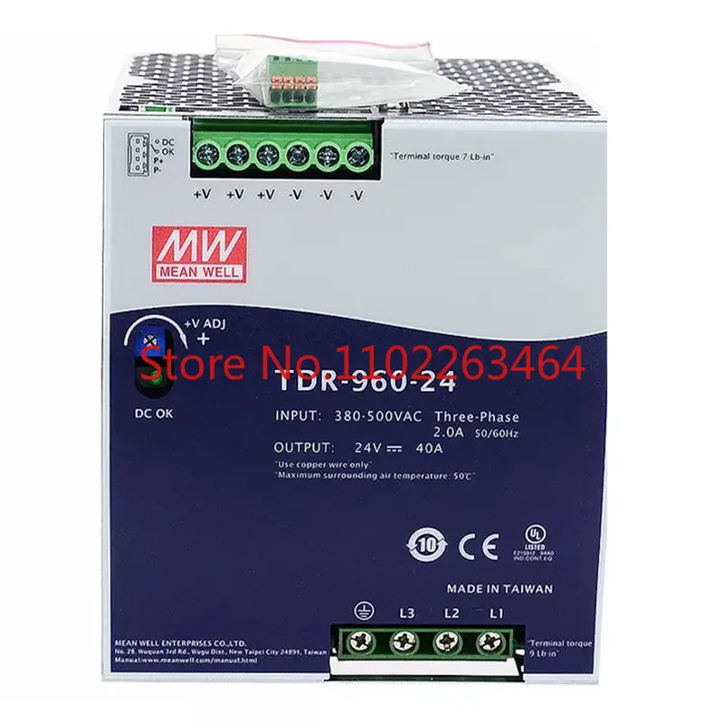 

Оригинальный Taiwan Mingwei TDR-240/480/960W переключатель питания серии 220V до 24V