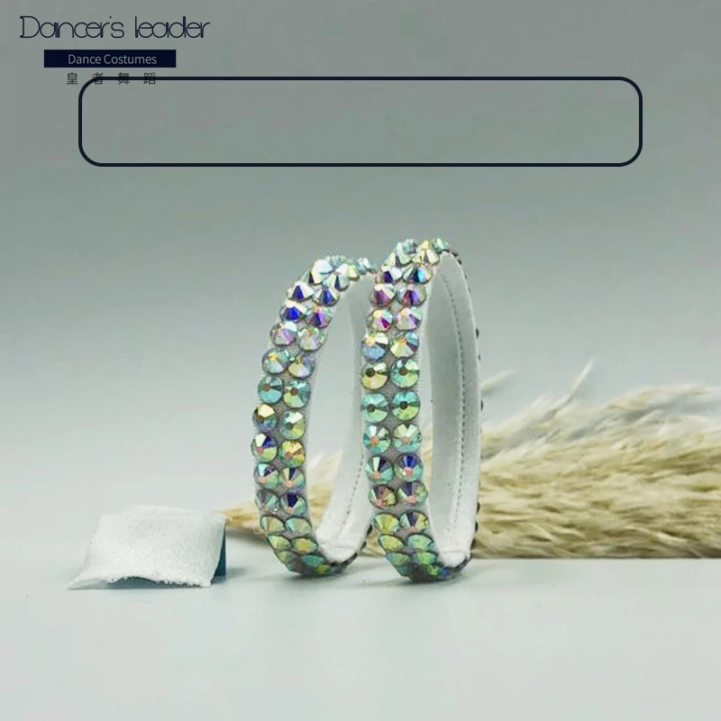 Latin Dance Dance Bracelet Competition Performance Special Bracelet Accessories Cha Cha Tango Belt Diamond