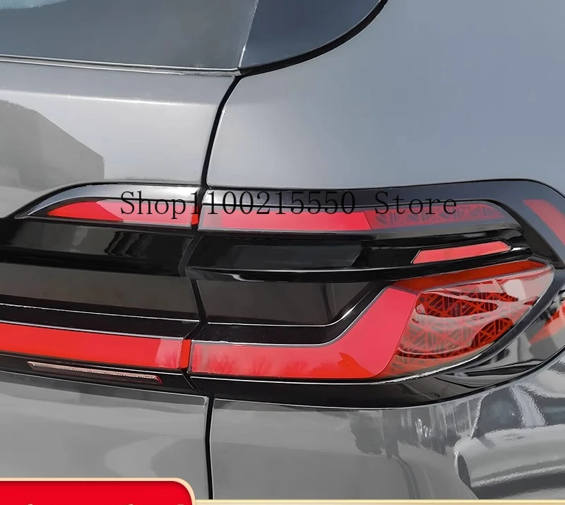 BMW X7 G07 2019-2025 용 뒷문 뒷문 하단 커버 몰딩 트림 스테인레스 스틸 뒷문 트림 자동차 액세서리