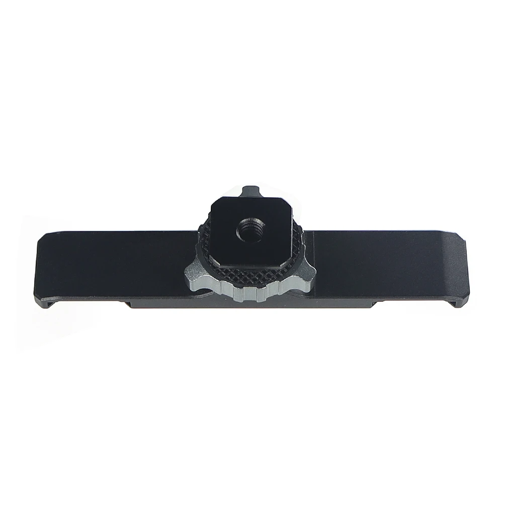 Cold Shoe Mount Adapter Verlängerungsstange Halterung Ständer für Kamera Handy Vlog Video Licht Triple Hot Shoe Plate Mount – Detail 5