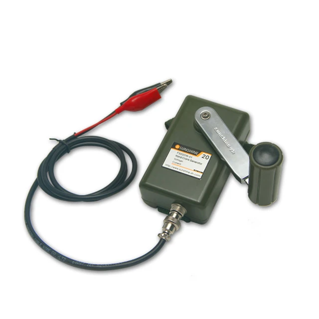 Haute Dynamo Chargeur Portable de Main D'Urgence Main Manivelle