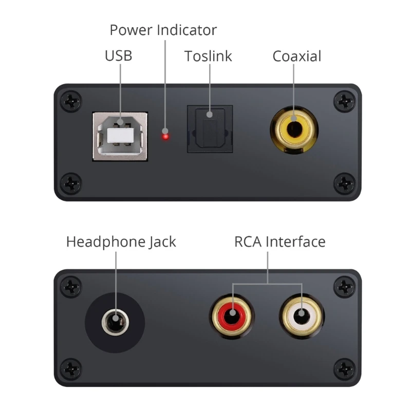 USB DAC 변환기 모든 장치에서 깨끗하고 선명한 사운드 USB 디코더 어댑터