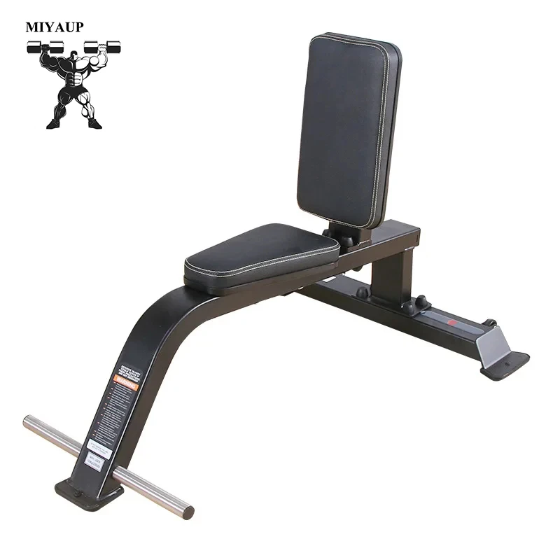 MIYAUP-Gym Commercial Push Fitness Chair, Right Angle Shoulder Press, Training Triceps, Dumbbell Bench