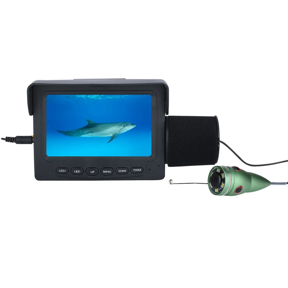Amazon | 1000TVL 魚群探知機 水中釣りカメラ 4.3インチ LCD