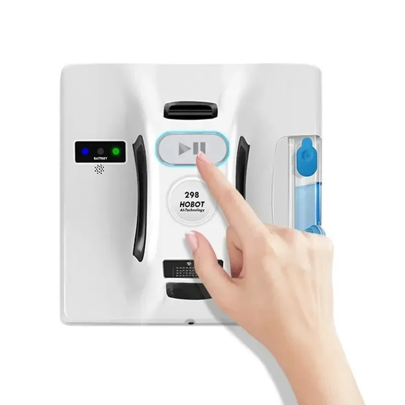 HOBOT 298 Elektryczny Windows Odkurzacz Robot Niska Cena Z Zraszacz Wody Auto Inteligentne Sterowane Telefonem Dla Domu/biura 3