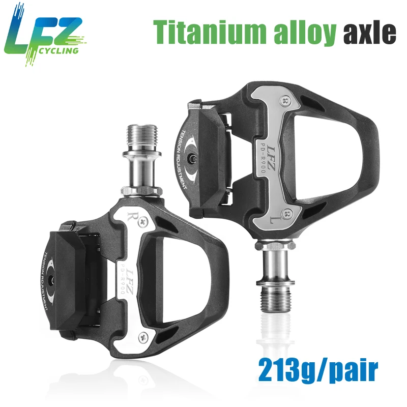 LFZ cycling bicycle pedal self-lock road bike pedals 3 bearing