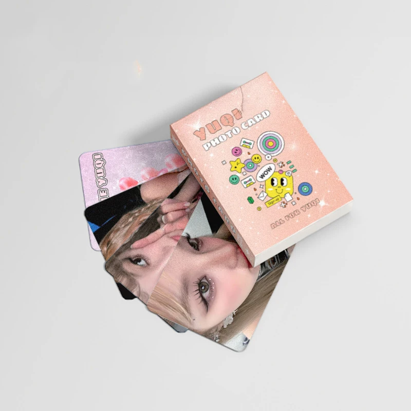 KPOP Gidle Album Laser LOMOcard Song Yuqi Minnie MIYEON (G)I-DLE Hologram Card SOOJIN Girl Gift Postcard Photo Card 50pcs/set