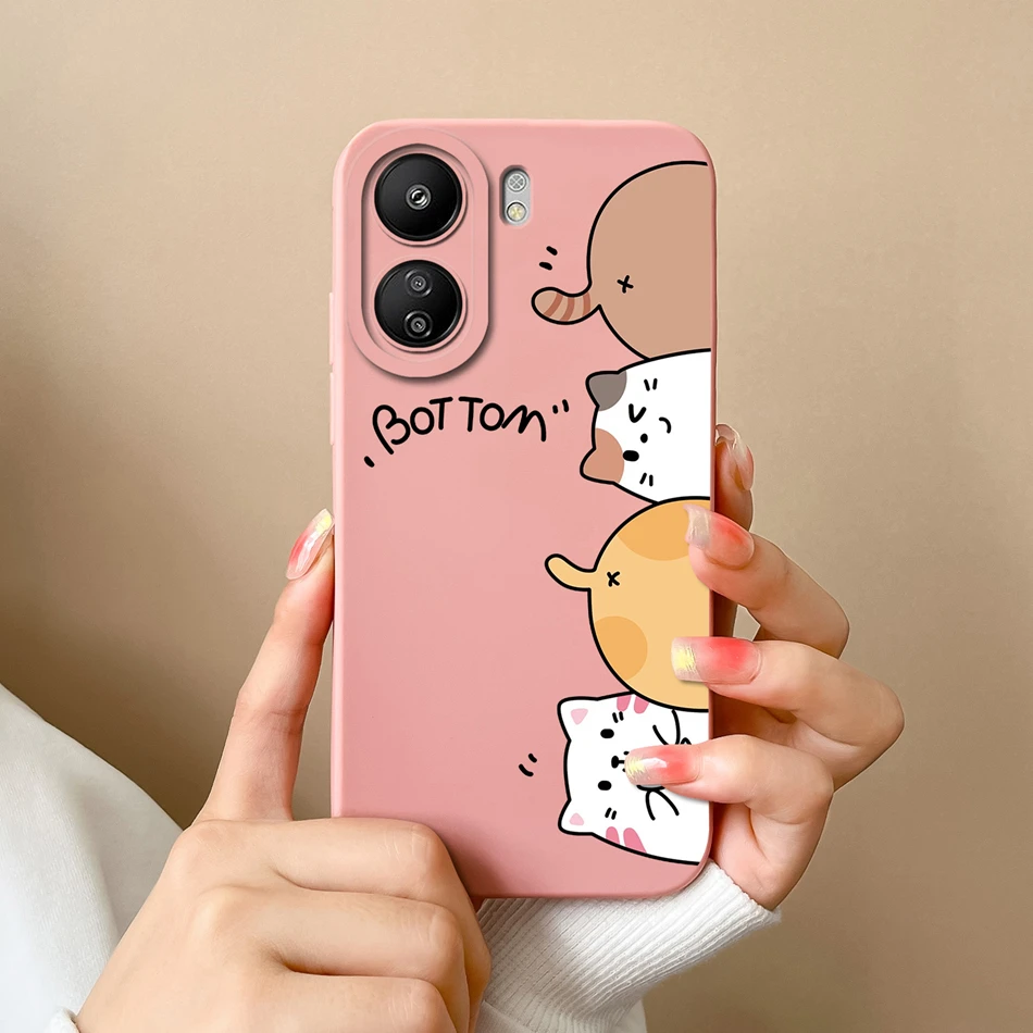 Floral Print Full Protection Soft Silicone Phone Case