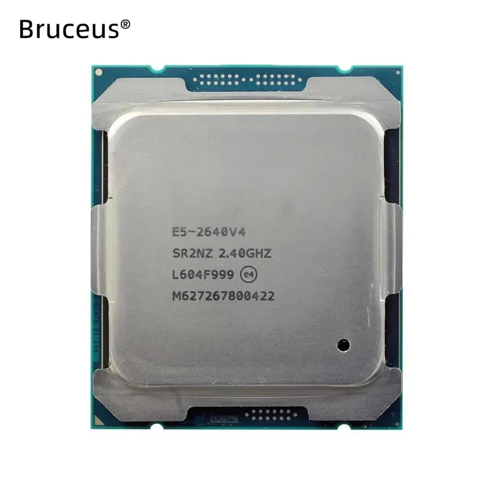 Power Transistor Processor Socket Used E5 2640 V4 CPU Processor 10 CORE 2.40GHz 25MB L3 CACHE 90W SR2NZ