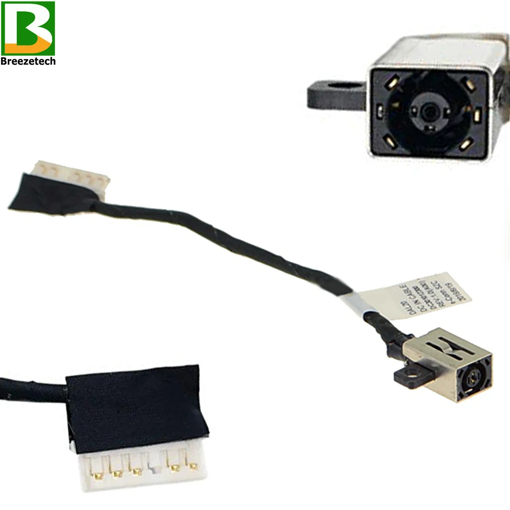 

Genuine DC Power Jack Socket Cable Connector for Dell Vostro 3400 3401 3405 3500 3501 3490 3491 Inspiron 3505 DC301012300 0228R6