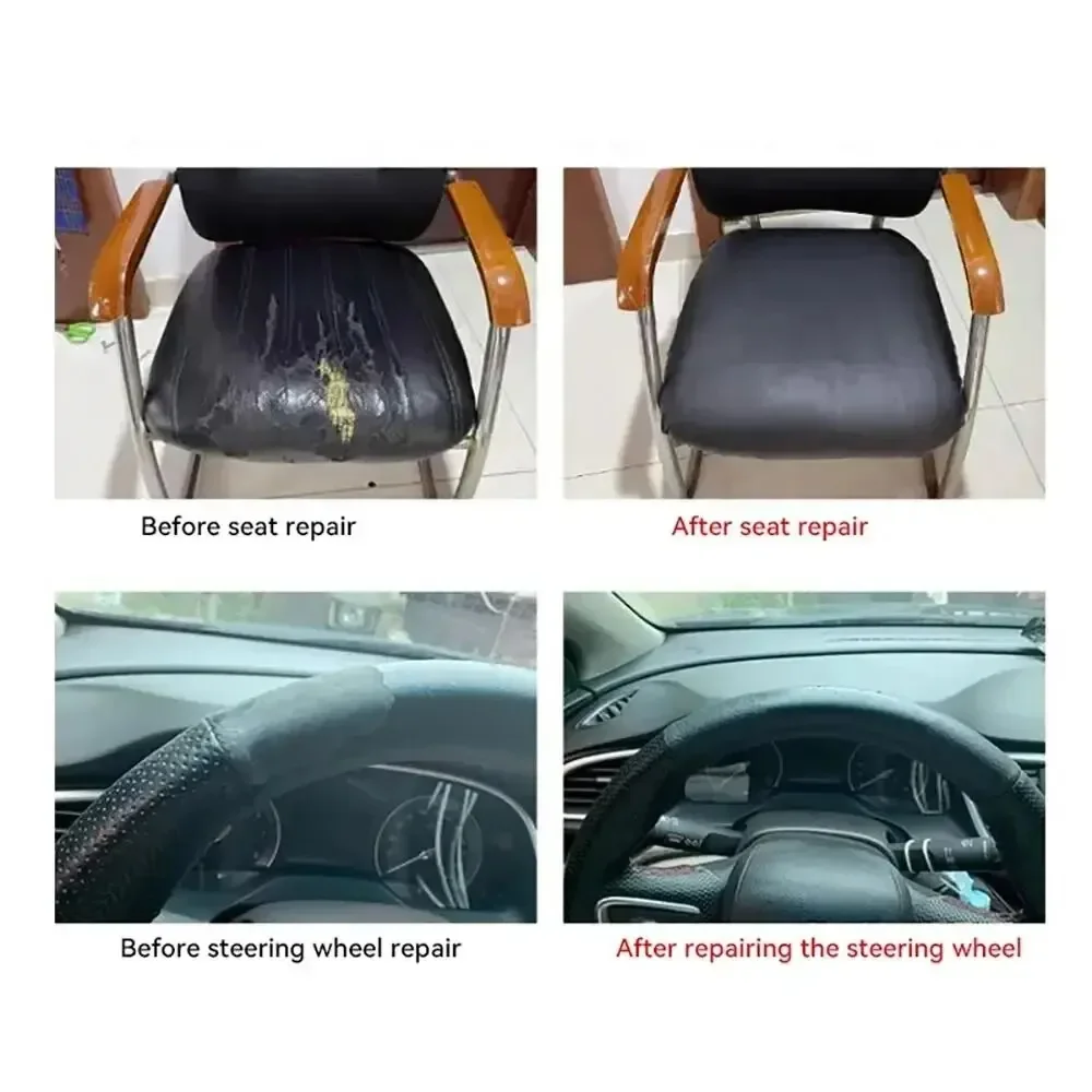 1Roll Waterproof High Viscosity Repair Tape For Cushion Repair Leather Seat Sofa Leak Repair Leather Wear-Resistant Repair leather repair tape