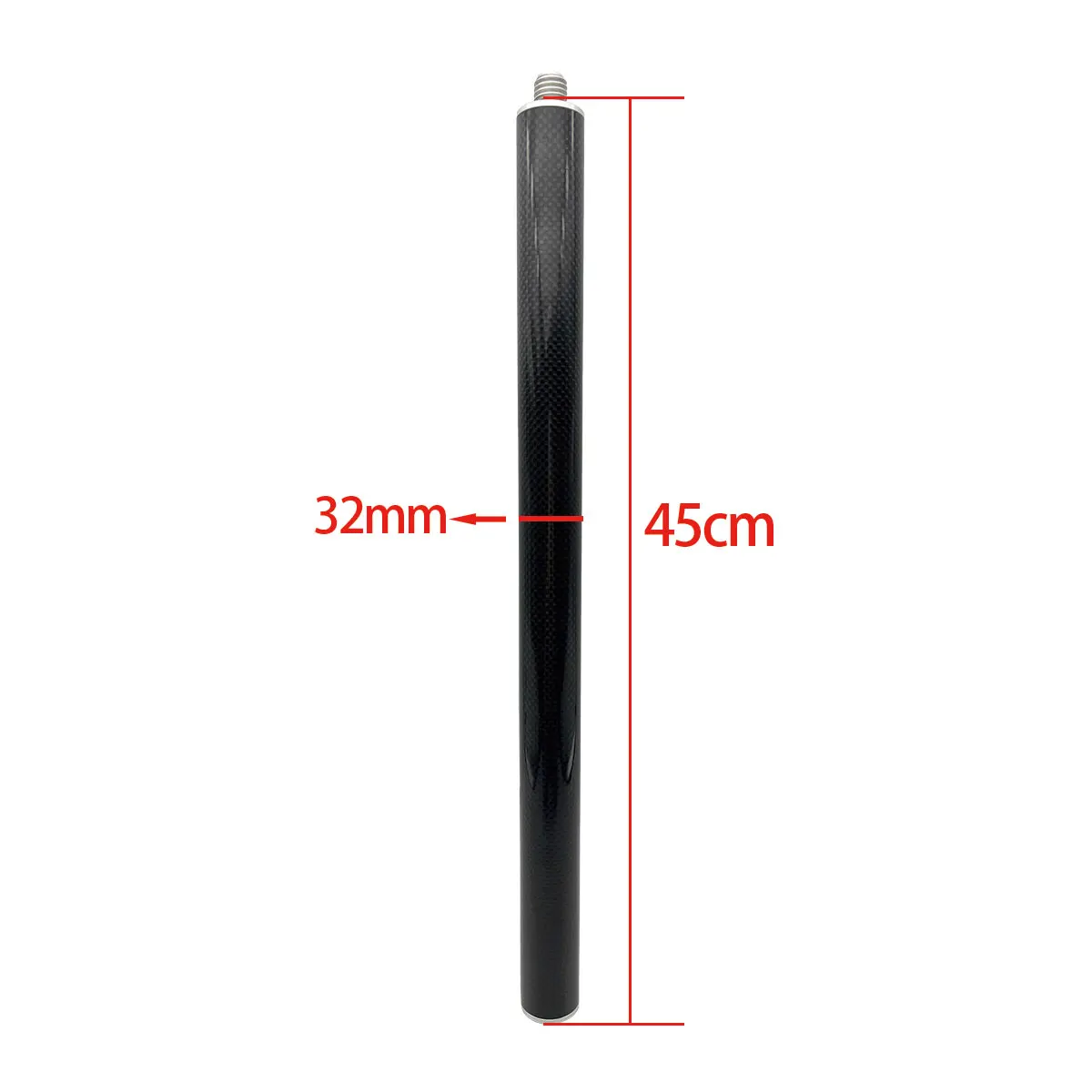1.8M Carbon Fiber GPS RTK Centering Rod Portable GPS Centering Rod Prism Rod 32m