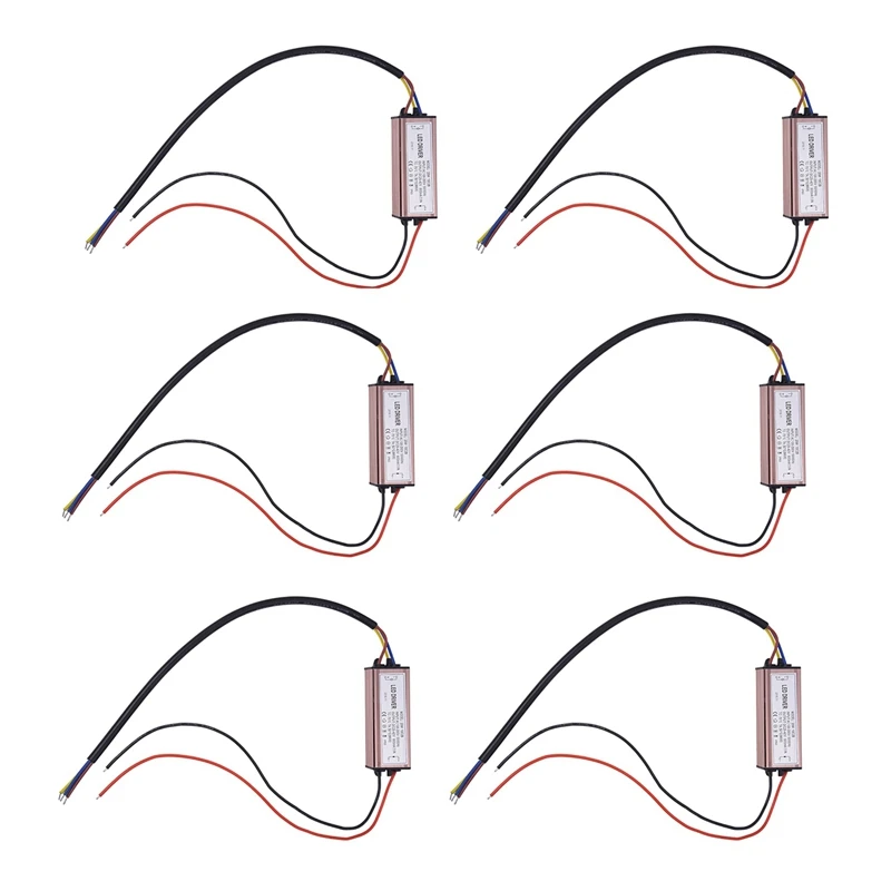 

6X 20W LED Driver Power Converter Constant Current Driver Waterproof Transformer