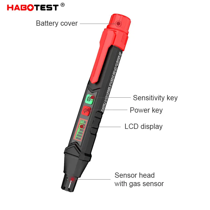 HABOTEST-HT59 Detector De Vazamento De Gás HT60,