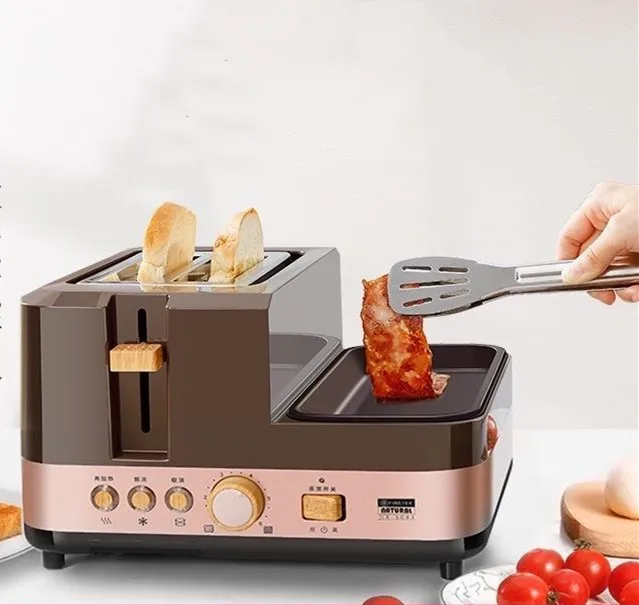 Toaster oven 4 in 1 breakfast machine steaming multifunctional home four in one toaster commercial sandwich makermaker