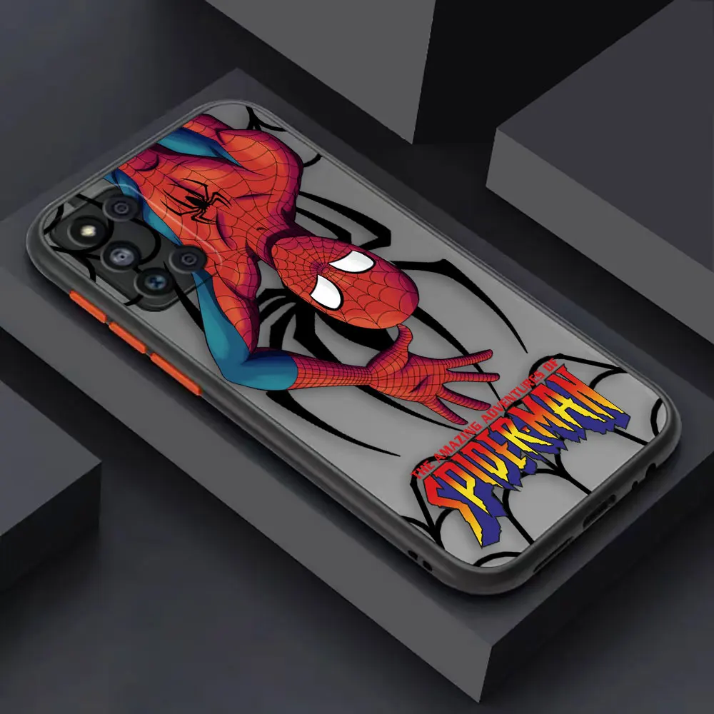 thumbnail image 1 of Funda mate para Samsung Galaxy M62 M53 M52 M51 M33 M32 M31 M30S M23 5G J8 J7 J6 J5 Funda Capa Shell genial Marvel'S Spider-Man, 1 of 5