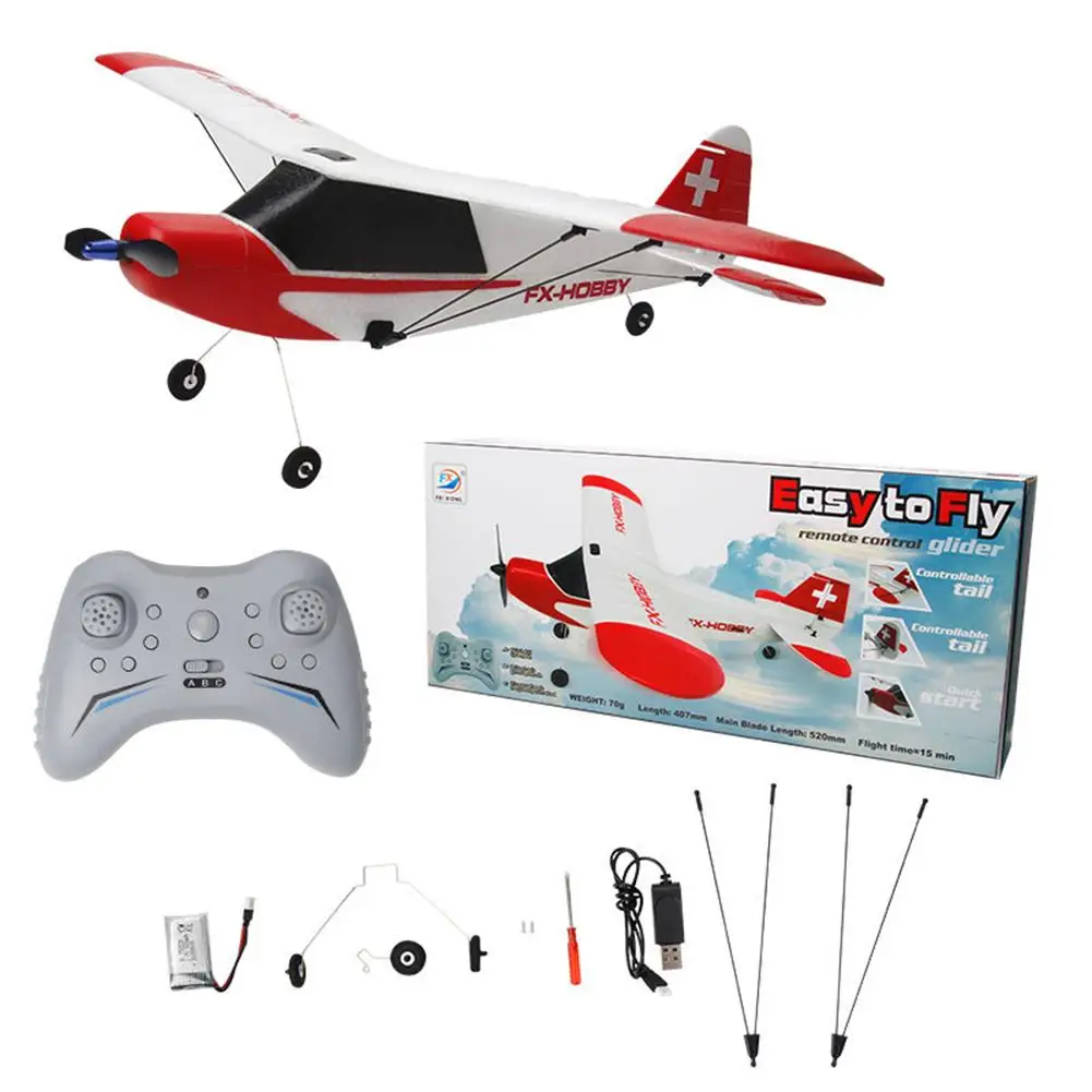 

FX9603 J3 RC Gliders 2.4GHz 3CH EPP Foam 520mm Wing Span RC Planes Outdoor Aircraft Toys For Boys Girls