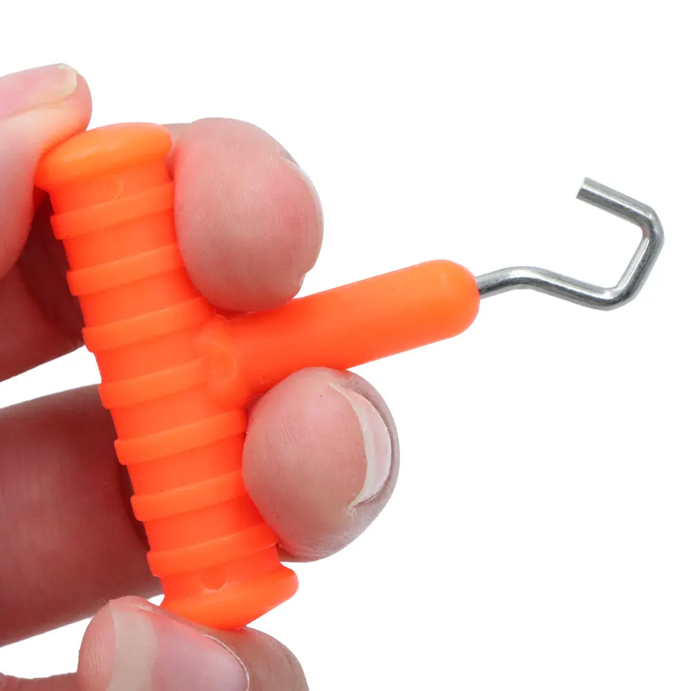 Fishing Tools 2pcs Carp Fishing Tools Hair Rig Making Puller Knot Tool For Fishing Hooklink Knotting Equipment With Hook Accessories Tackle