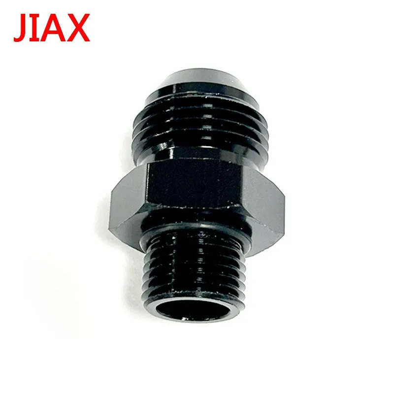 AN10 to M14X1.5 M16X1.5 M18x1.5 Metric Male Fitting Straight Adapter Aluminum Black aluminum flare adapter