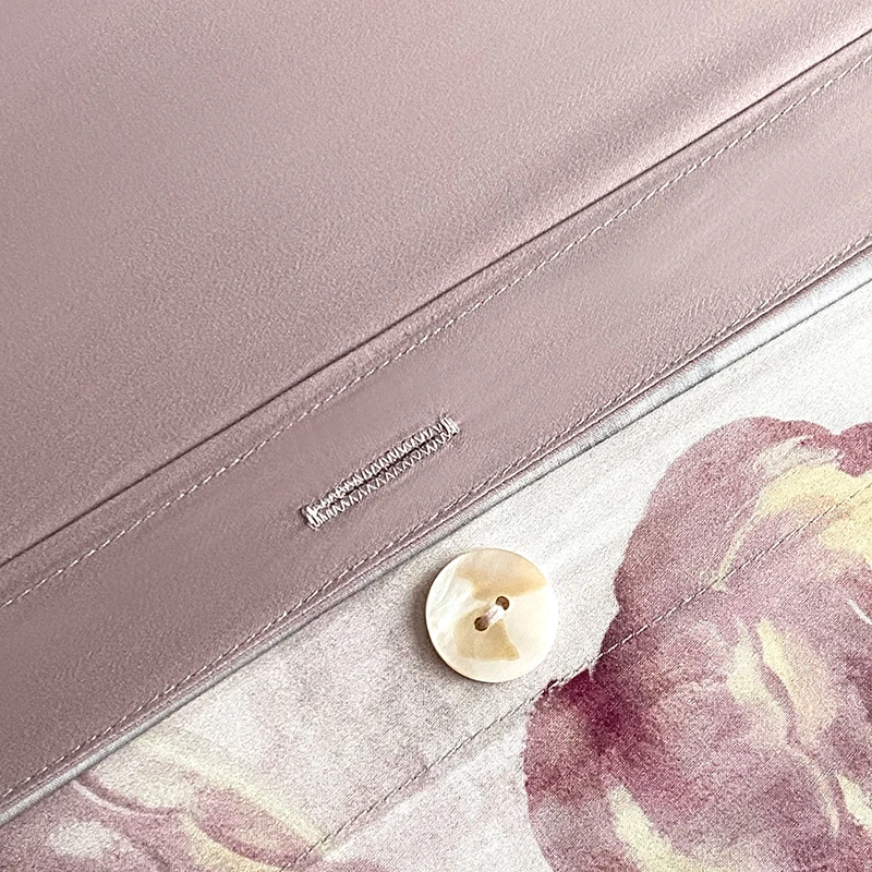 800TC Egyptian Cotton Flowers Print Bedding Set Single Double Queen King Size Duvet cover Set Bed Sheet Fitted Sheet Pillowcases 3
