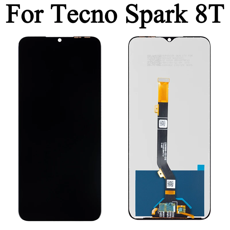 Kg6 kg5k kg6p kg7h kg8 lcd premium para tecno faísca 8c 8 display