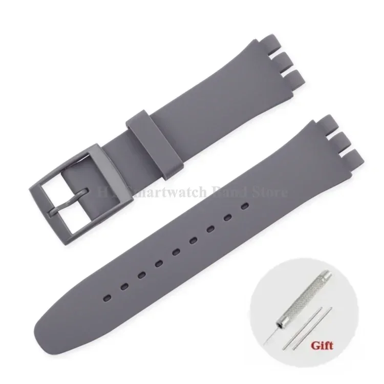 Colorful Silicone Rubber Watch Strap - Sporty and Stylish Wristband