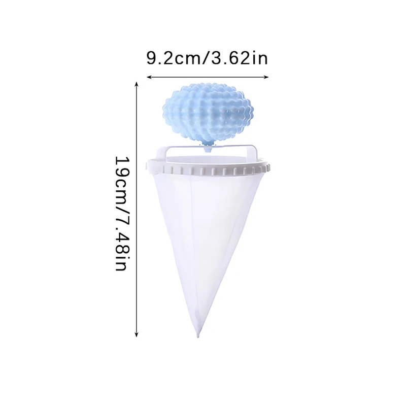 3pcs Pet Hair Remover Reusable Ball Wool Collector Cat Hair Remover Pet Fur Catcher Cleaning Tools Laundry Washing Machine Filte