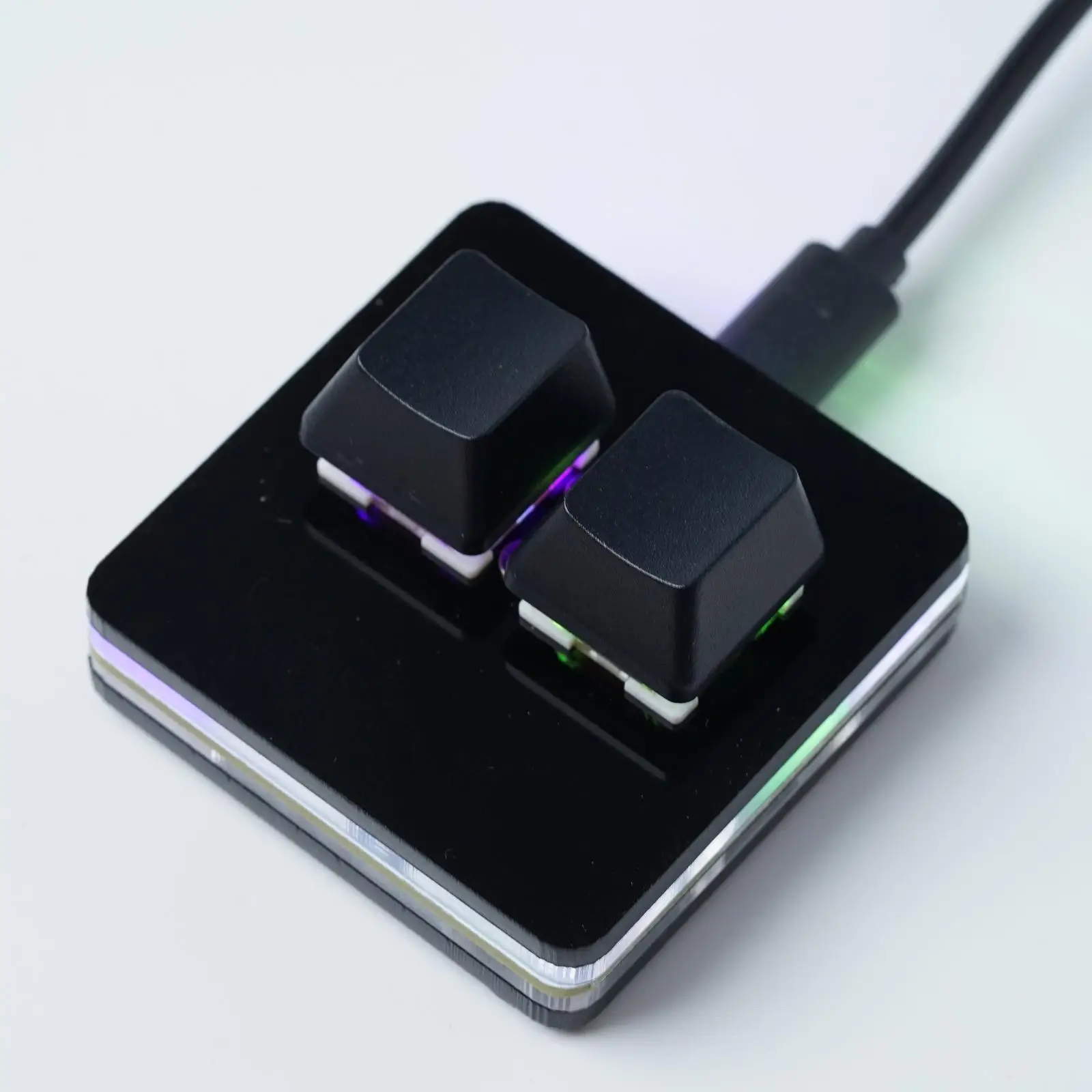 OSU Programmable Gaming Mechanical Keyboard, Mini Teclado,