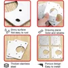 1/2/4/10Pcs Hinge Repair Plate Cabinet Furniture Drawer Table Scharnier Stainless Steel Household Hardware Hinge Fixing Plate 5