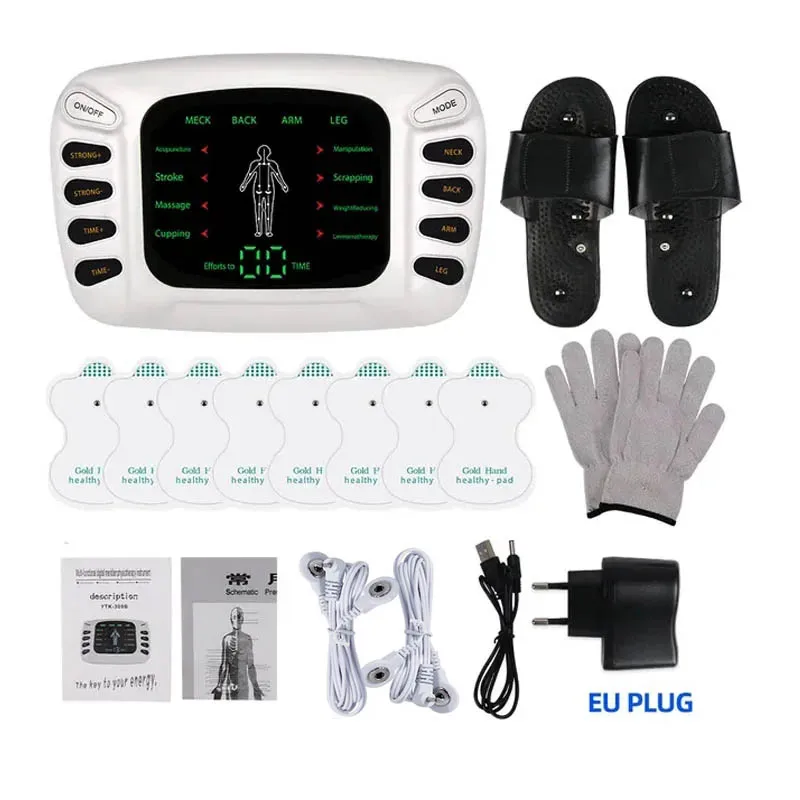 Electrostimulator Physiotherapy TENS Machines Eletric Compex Muscle Stimulator EMS Pulse Acupuncture Best Massager For Body Pads hoge precisie rvs maatwerk ovale gear positieve verplaatsing flow meter digitale machines pulse fuel flow meter