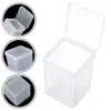 1Pcs Small Clear Plastic Beads Storage Box Small Items Crafts Hardware Storage Container Case 5