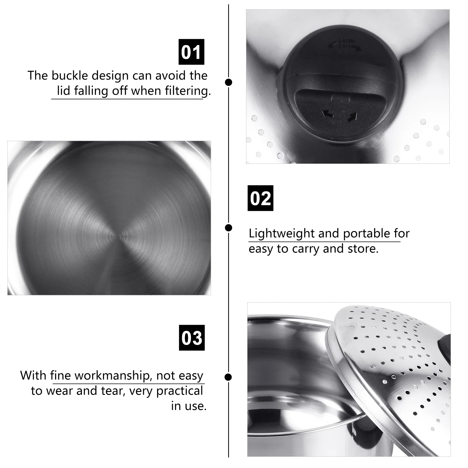 

Stainless Steel Kettle Cooking Noodles Pot Stewed Noodles Pot Cookware Non Magnetic Cooking Cookware Gas cooker used pot hot pot