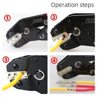 Ensemble d'outils de sertissage solaire, Kit de connecteurs solaires photovoltaïques, connecteurs Solor de panneau 1000V 30A pour câble PV/MC 2.5/4/6 mm2 5