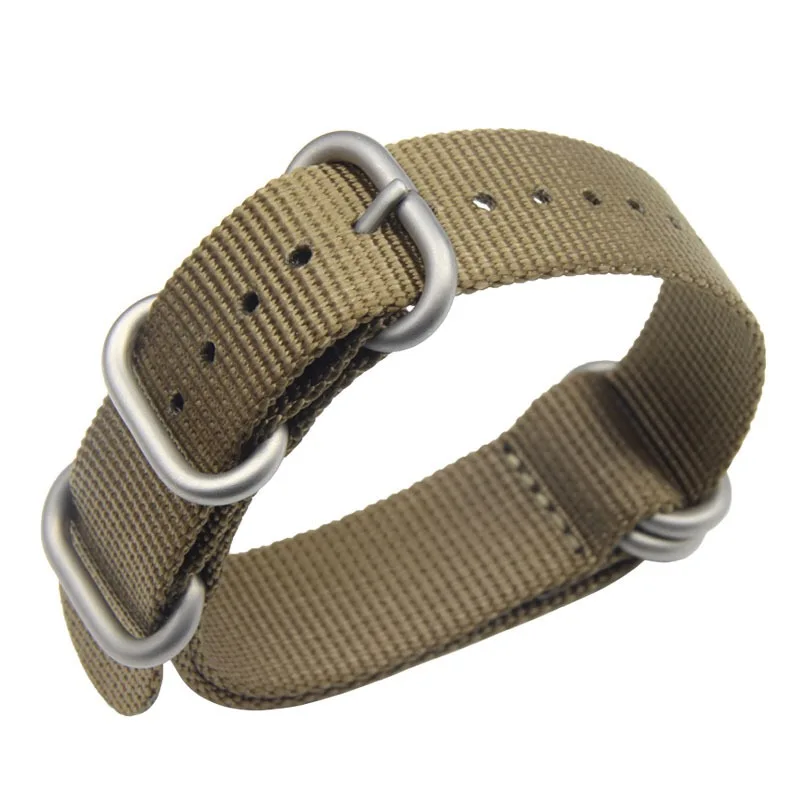 Premium Nylon Watch Strap in Vibrant Colors - 22MM/20MM Width Options