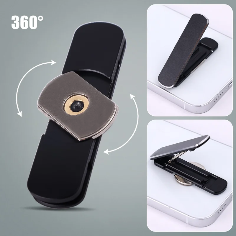 360° Rotation Foldable Mobile Phone Holder Universal Metal Alloy Phone Bracket Desk Stand Support For iPhone Samsung Xiaomi